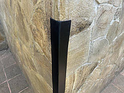 Захисний кут гумовий 55х55х5 мм - 1 метр, для стін, колон і тд.