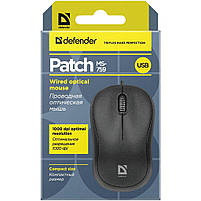 Мишка Defender Patch MS-759 Black (52759), фото 6