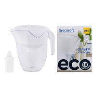 Фильтр-кувшин Ecosoft ECO 3л, білий (FMVECOWECO) g