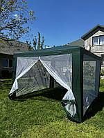 Шатёр 3х3, Садовый тент шатер 3х3, Павильон шатер садовый, Павильон садовый 3x3 м, Тент шатер 3х3