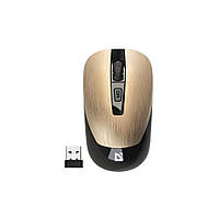 Мышка Defender Wave MM-995 Silent Wireless Gold (52994)