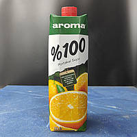 Сок апельсиновый Aroma %100, 1 л