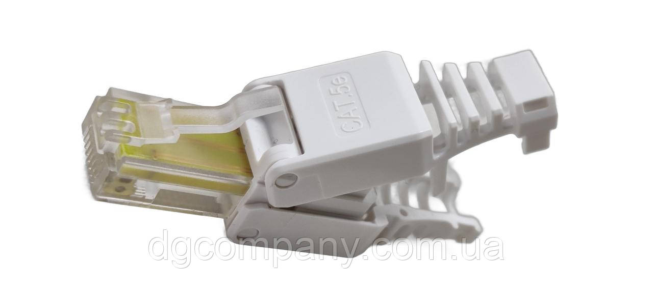 Конектор RJ45 5e cat ,безінструментальний