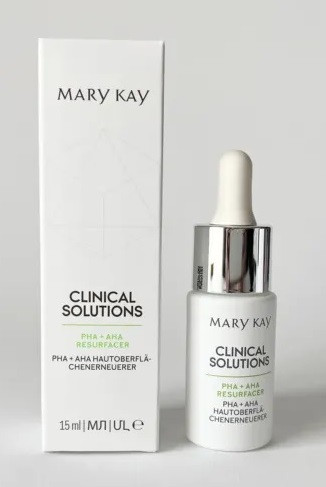Сироватка концентрат для відновлення шкіри «PHA+AHA кислоти» Clinical Solution Mary Kay,15 мл