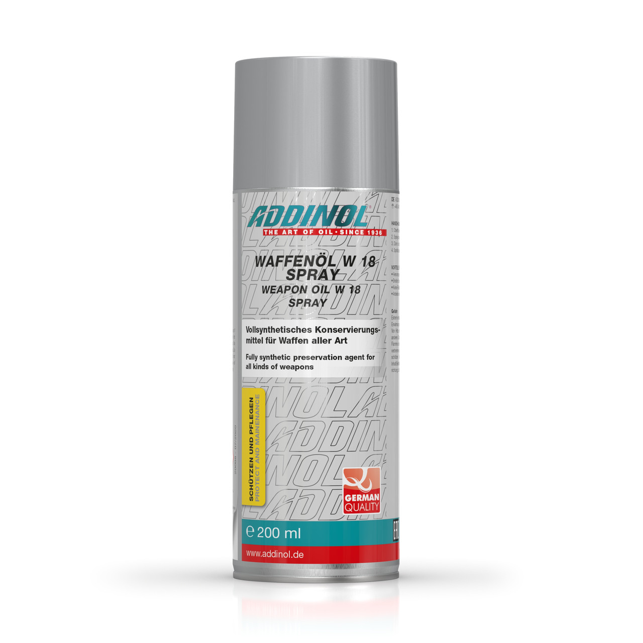 ЗБРОЙНЕ МАСЛО ADDINOL WAFFENÖL W 18 Spray 200 мл