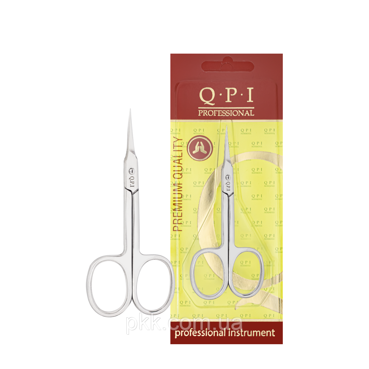 Ножиці для видалення кутикули манікюрні QPI Professional 10 см