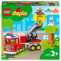 Конструктор LEGO DUPLO Реск'ю Пожежна машина 21 деталь (10969) Лего Дупло