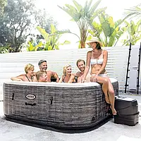 SPA бассейн PureSpa Greystone Deluxe 196x71 (диагональ 239 см), Intex 28452