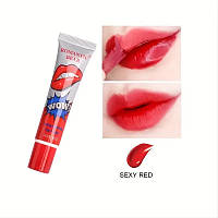 АКЦІЯ! Тінти - плівка для губ WOW ROMANTIC BEARS Long Lasting Lip Color waterproof sexy red  15мл