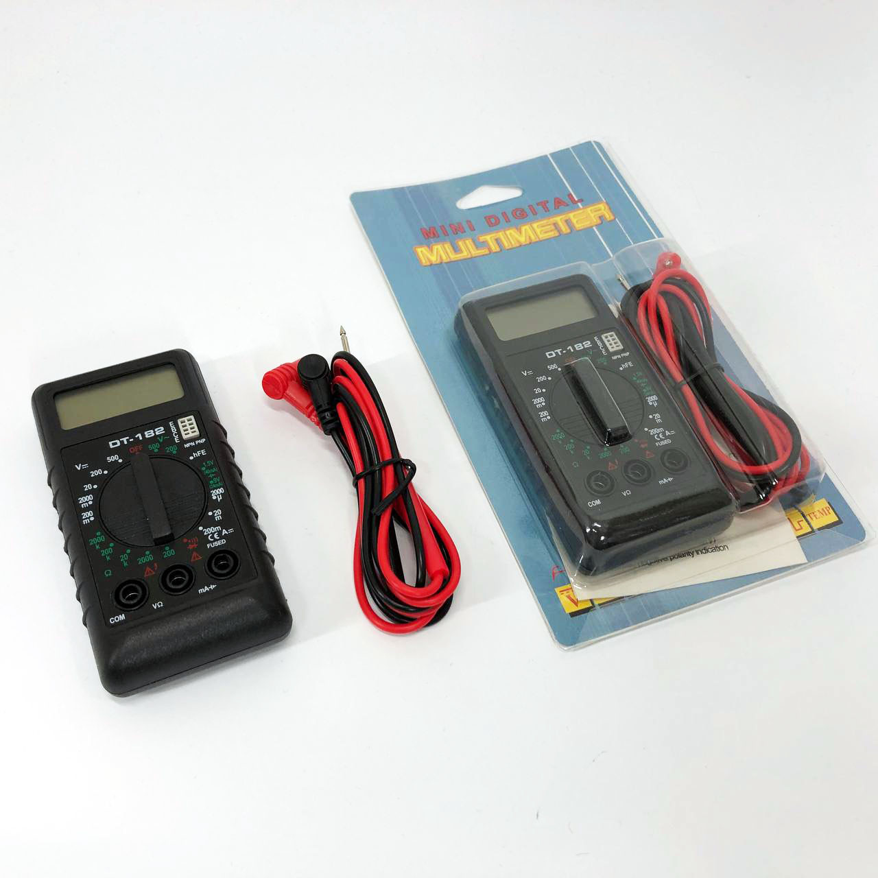 Мультиметр для тестування електрообладнання DT-182, Мультиметри для роботи Хороший мультиметр дому RB-24, фото 1