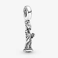 Серебряный шарм-подвеска Пандора "Статуя свободы" 791077