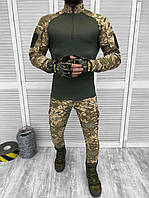 Летний тактический боевой костюм пиксель убакс штаны, мужской военный легкий костюм армейский пиксель лето зсу