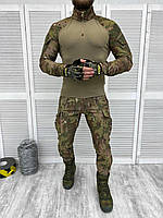 Весенний тактический костюм мультикам Combat убакс штаны, мужской военный прочный костюм армейский боевой зсу