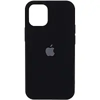 Чехол Silicone Case для Apple iPhone 15 Pro Max Black (черный силикон кейс на айфон 15 Про Макс)