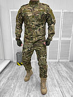 Тактический уставной костюм китель штаны мультикам, военная форма гост рип-стоп камуфляж армейский костюм зсу