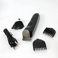 Машинка для стрижки волос Gemei GM-6113 аккумуляторная. DV-754 Цвет: черный