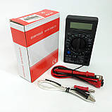 Цифровий мультиметр для струму DT-838, Мультиметр із функцією захисту від перевантаження GM-32, фото 7