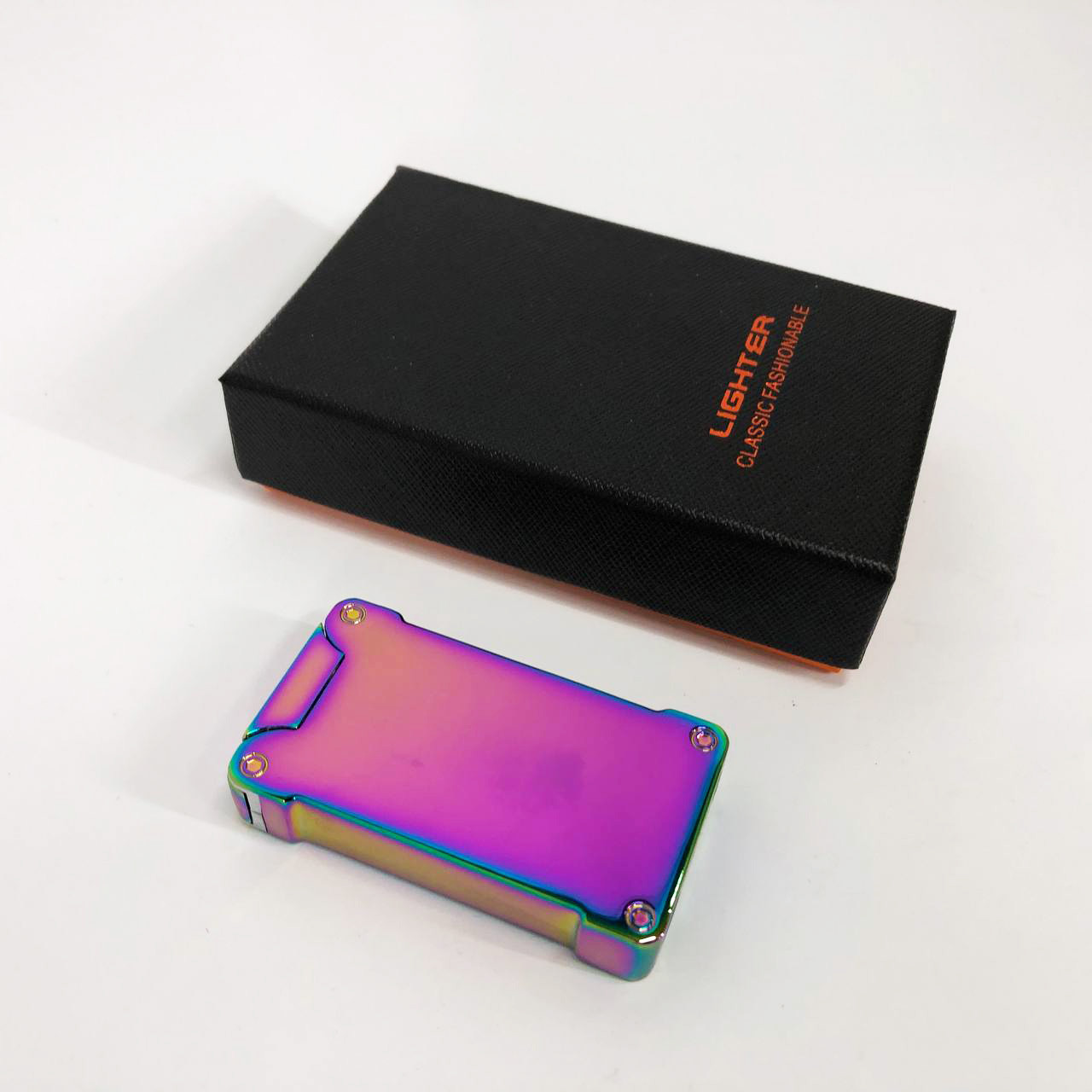 Подарунок запальничка хлопцю LIGHTER HL-437, Запальничка вічна, Запальничка USB з QE-366 індикатором заряду