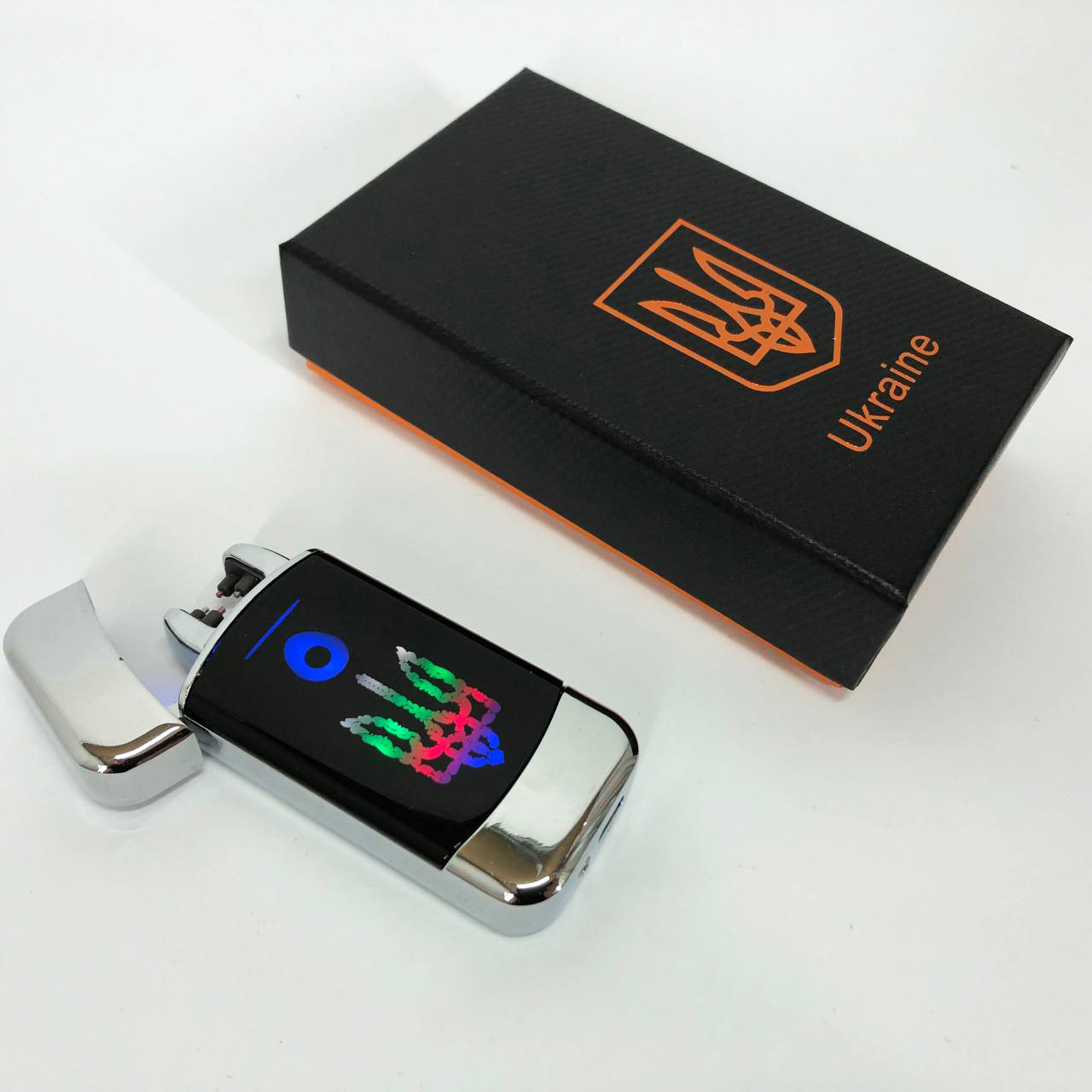 Електроімпульсна usb запальничка з заряджанням від usb HL-439, JZ-432 Електрозапальничка тактична