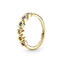 Серебряное кольцо Камни Бесконечности Мстители 160779C01