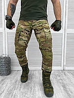 Весняні тактичні штани Kayman мультикам еластичні вставки, чоловічі військові штани ріп стоп армійські зсу