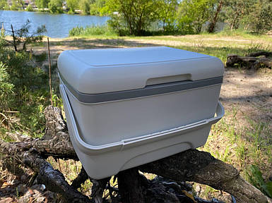 Термобокс 8л для зберігання холоду Ізотермічний контейнер холодильник DMT Білий - Дозвілля / Відпочинок