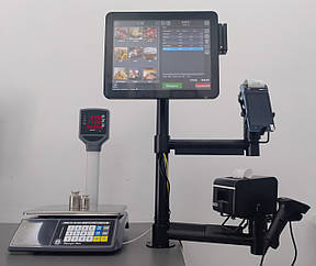 Комплект автоматизації м'ясного магазину на стійці - Комплект Meat shop №1