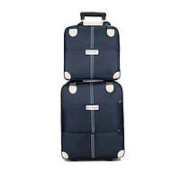 Сумка-валіза Stenson R95587-DB текстиль 38x43 см/31.5x34 см 2 шт/наб Blue