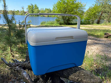 Термобокс 8л для зберігання холоду Ізотермічний контейнер холодильник DMT Синій - Дозвілля / Відпочинок
