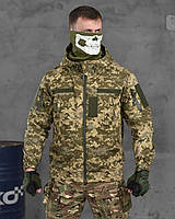 Весняна тактична куртка Mossad піксель рипстоп, чоловіча військова легка куртка камуфляж із липучками зсу