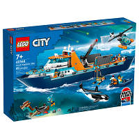 Конструктор LEGO City Арктический исследовательский корабль 815 деталей (60368)