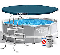 Intex 26706-3 New (Диаметр 305 x Высота 99см) Каркасный бассейн Prism Frame Pool