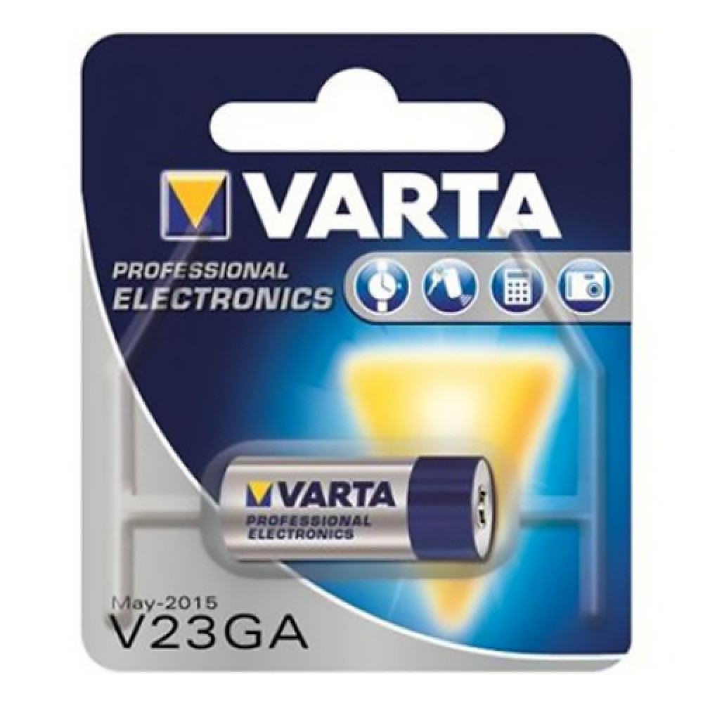 Батар. Varta V 23 GA BLI 1 Alkaline, блістер/10шт в кор./ - фото 1 - id-p1626784181