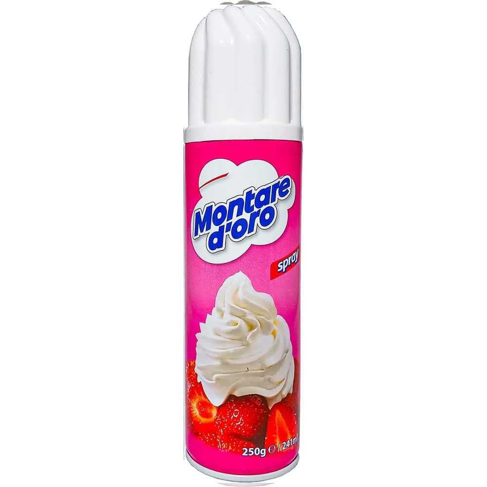 Вершки спрей збиті Cremio 20% Montare d`oro 250г