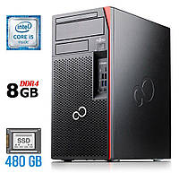 Комп'ютер Fujitsu Esprimo P757 MT/ Core i5-6500/ 8 GB RAM/ 480 GB SSD/ HD 530/ 280W