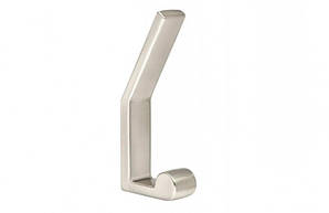 Металевий гачок для гардеробу 15/103 браш сатин нікель