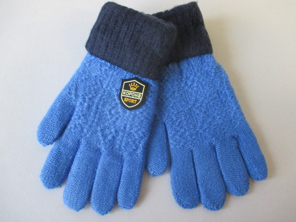 Трикотажні рукавички для хлопчиків., фото 1