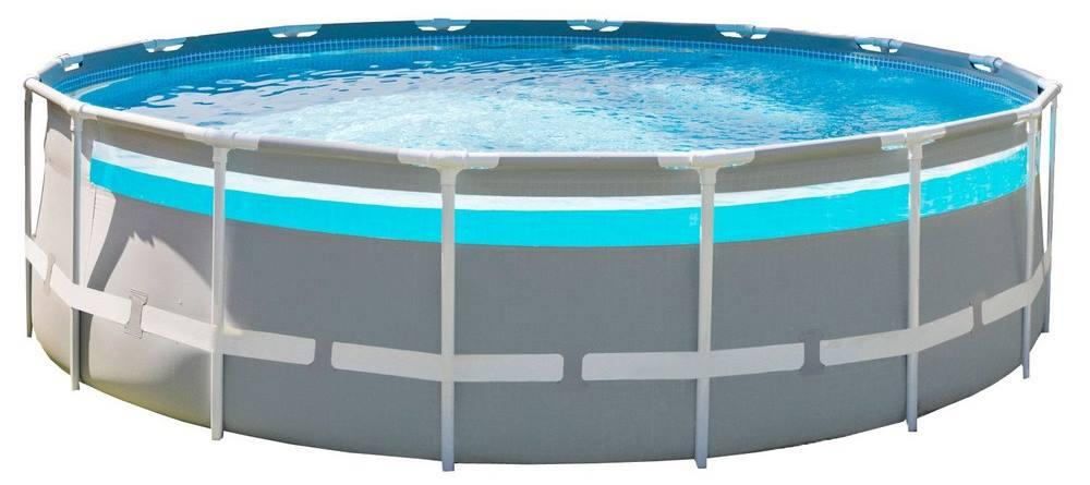 Intex Каркасний басейн Intex 26730 (488х122 см) з картриджним фільтром, драбиною та тентом