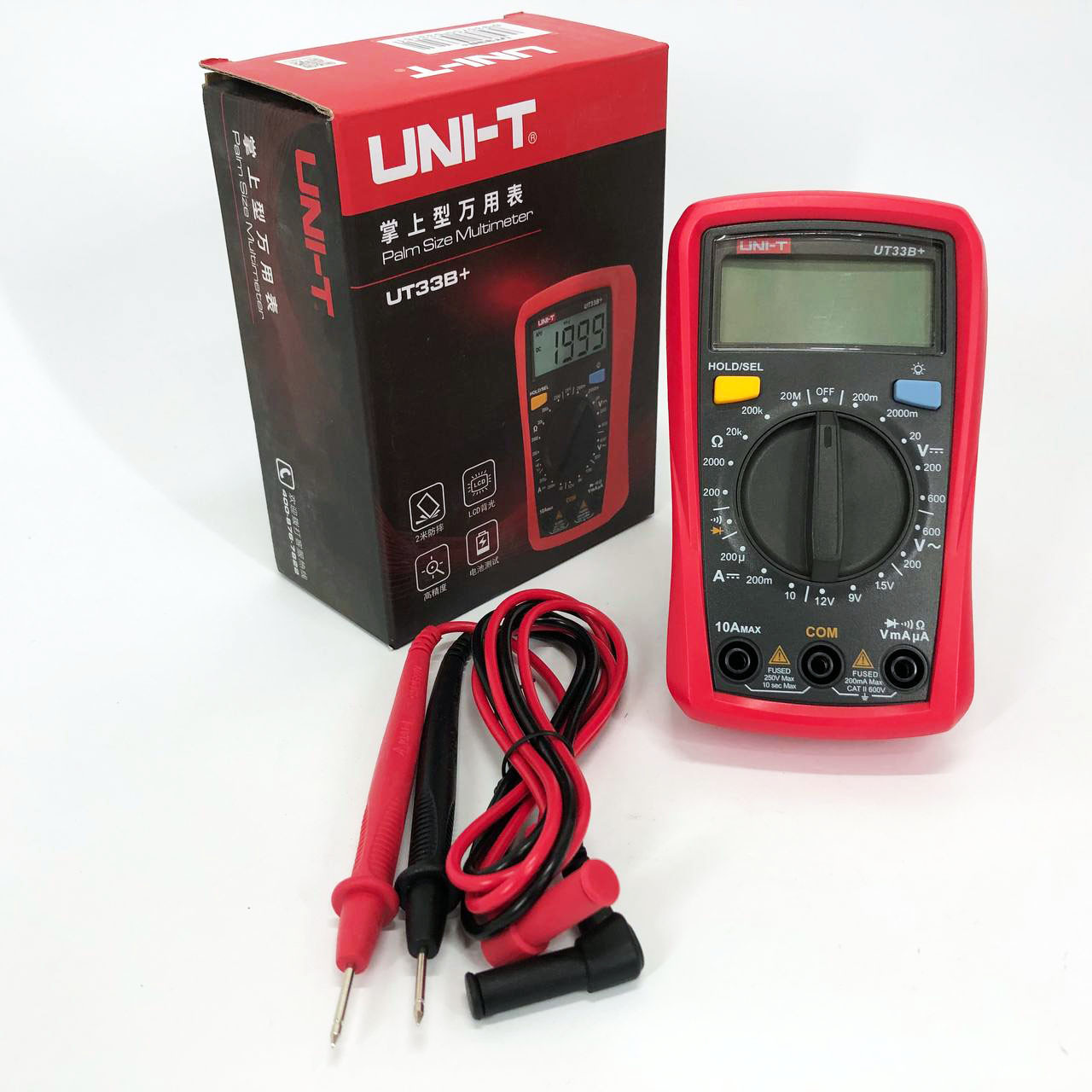 Мультиметр з високою межею вимірювань, Мультиметр із функцією вимірювання, Мультиметри для роботи FX-49, фото 1