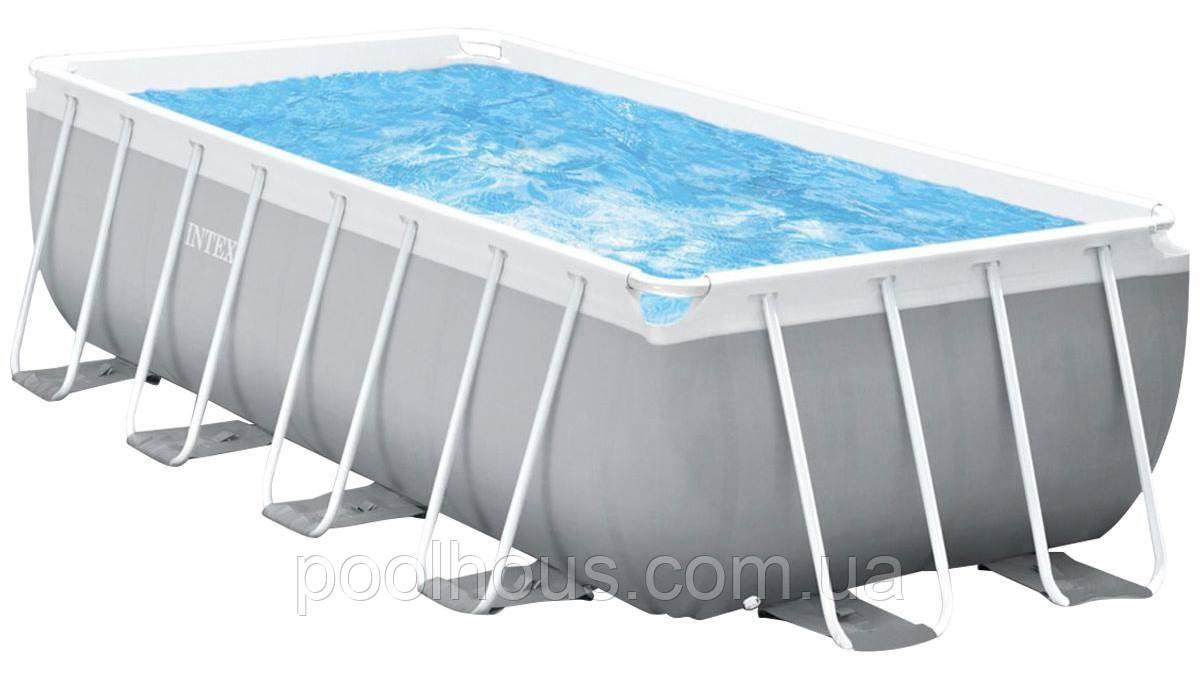 Каркасний басейн Intex 26790 (400х200х122 см) з картриджним фільтром і драбиною