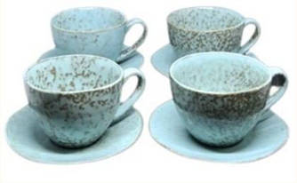 Кавовий сервіз Оленс Ретро 8 предметів 100 мл (JM2349RB)