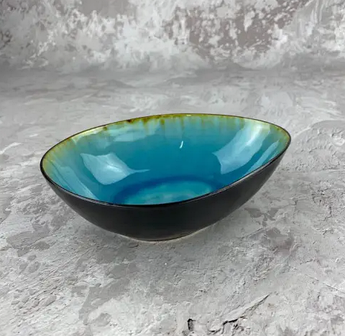 Салатник 21х17х5,5 "Блакитна лагуна"