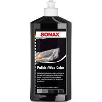 Автополіроль Sonax з воском кольоровий чорний 500мл NanoPro 296100 l