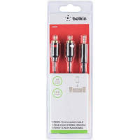 Кабель мультимедийный Jack 3.5mm to 2RCA Belkin F3Y116BT2M l