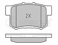 Тормозные колодки дисковые, комплект, арт.:025 217 1914/W, Пр-во: Meyle