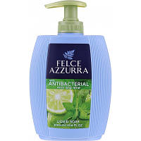 Жидкое мыло Felce Azzurra Antibacterico Mint & Lime 300 мл 8001280024269 d