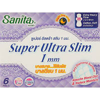 Гигиенические прокладки Sanita Super Ultra Slim 35 см 6 шт. 8850461601535 d