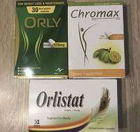 БАД Orlystat Orly 120 мг Средство для похудения 30 капсул из Египта