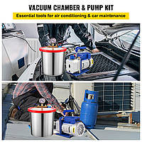 VEVOR 220V вакуумный насос многофункциональный насос вакуумное оборудование насос 4 Cfm вакуумный насос