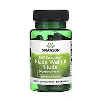 Swanson - Black Walnut Hulls Full Spectrum 500 mg, 60 капсул